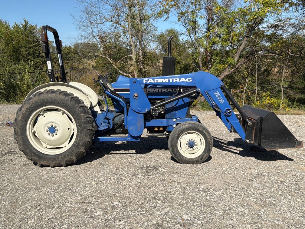 Farmtrac 535 Diesel Tractor With Front Loader