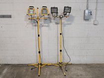 Dual Work Light Stands