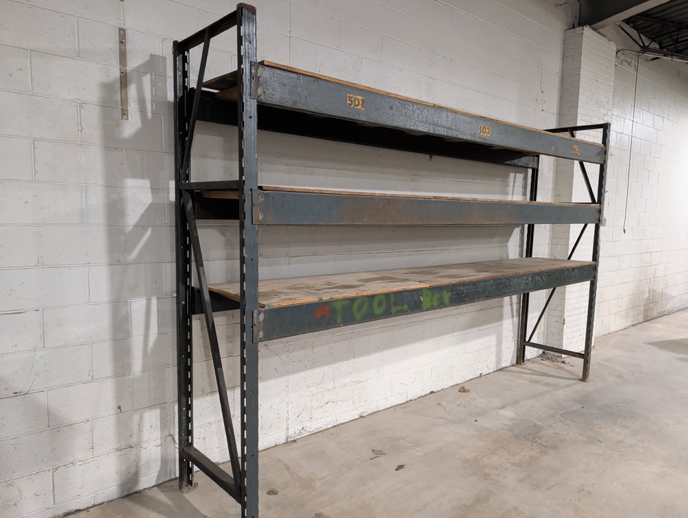 Industrial Steel Shelving Unit
