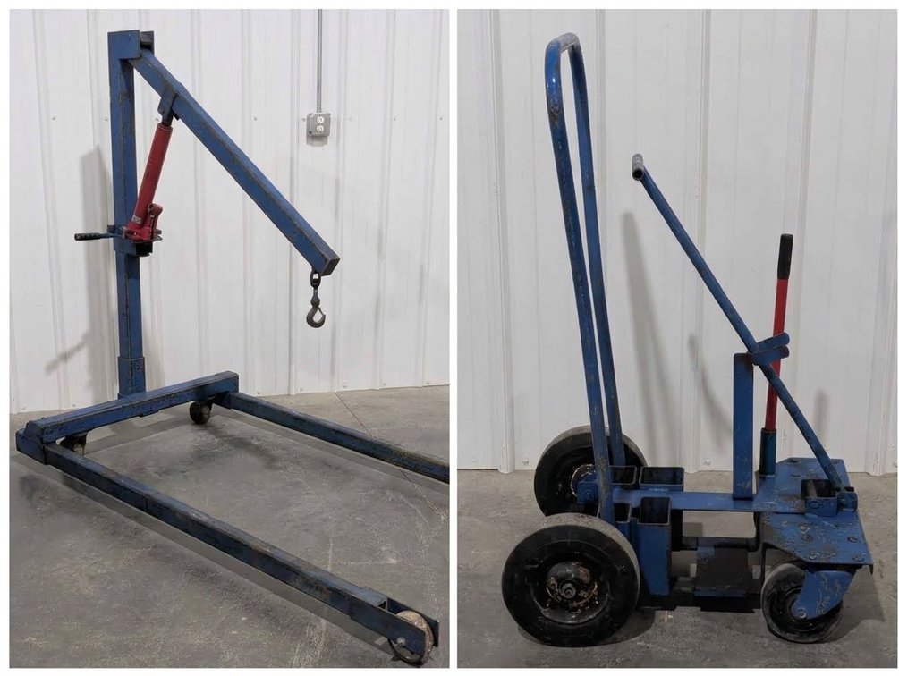 Hydraulic Engine Hoist & Dolly