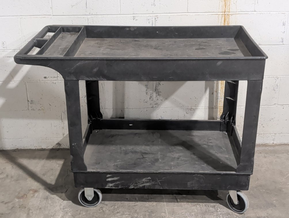 Uline Two Shelf Utility Cart