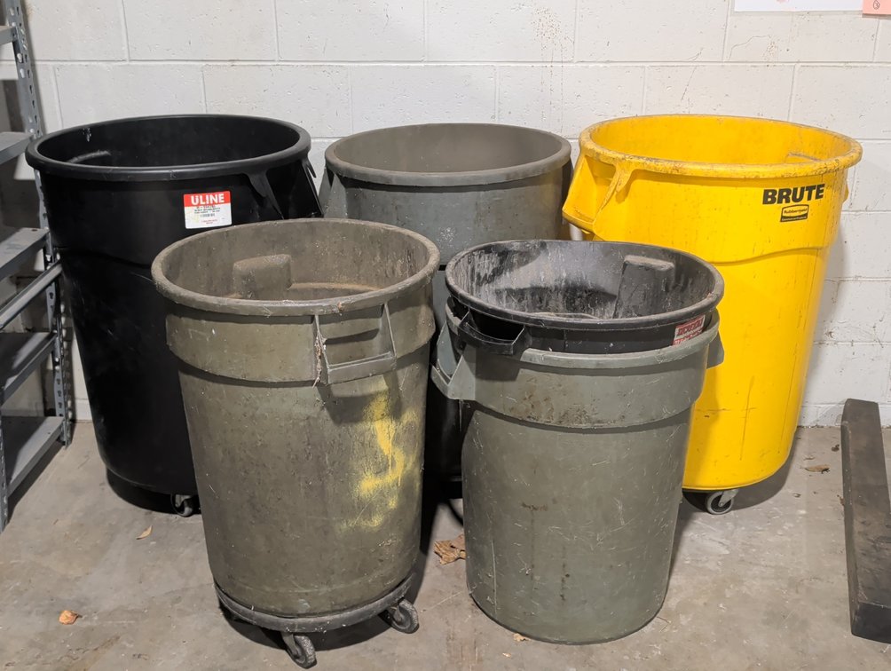 Utility Trash Cans