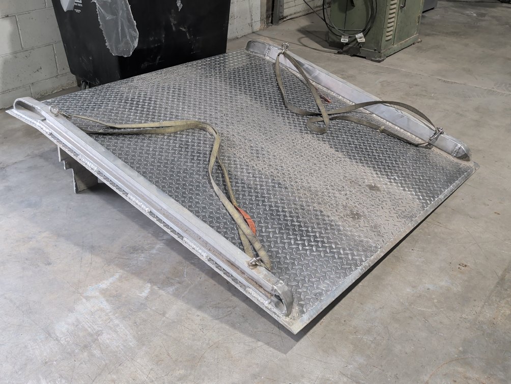 Aluminum Diamond Plate Dock Plate