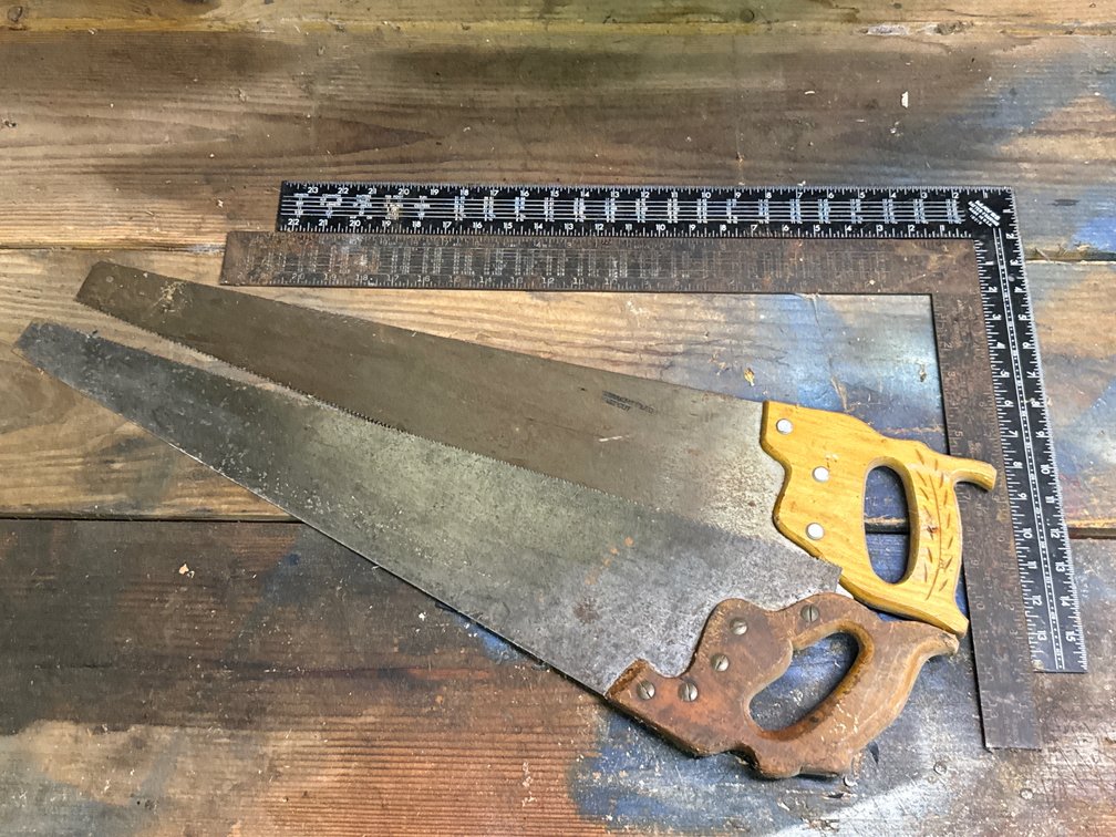 Hand Saws And Framing Squares