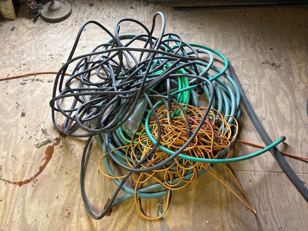 Garden Hoses And Extension Cords