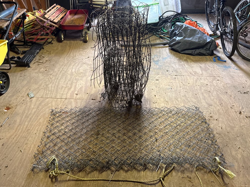 Chain Link Drag Mat And Wire Fencing Roll