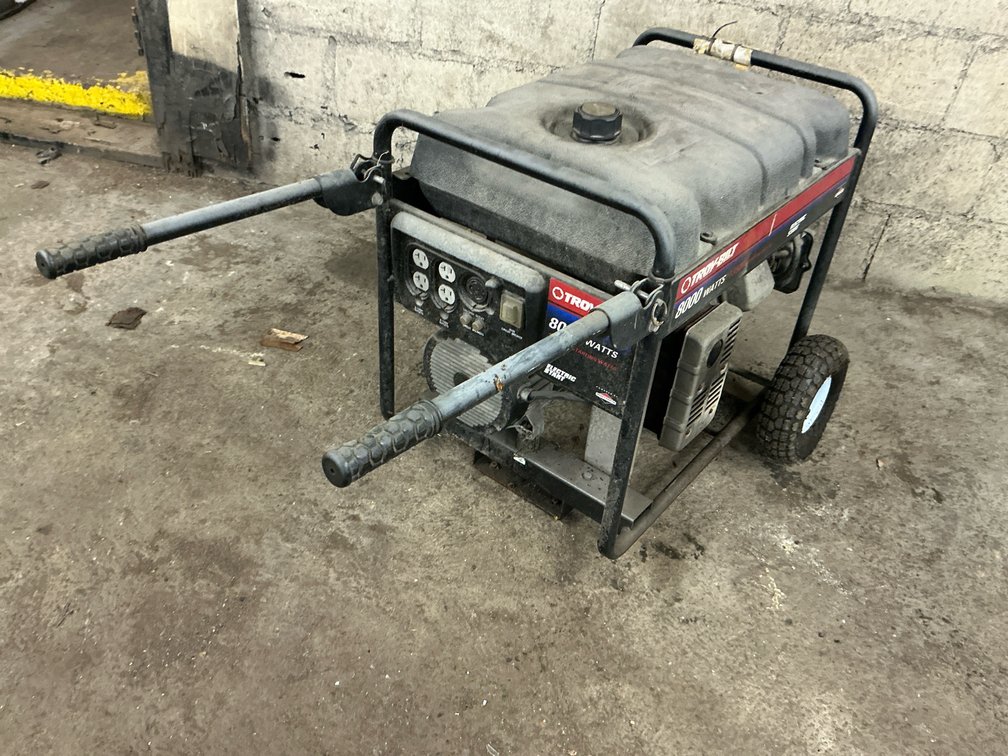 Troy-Bilt 8000 Watt Portable Generator