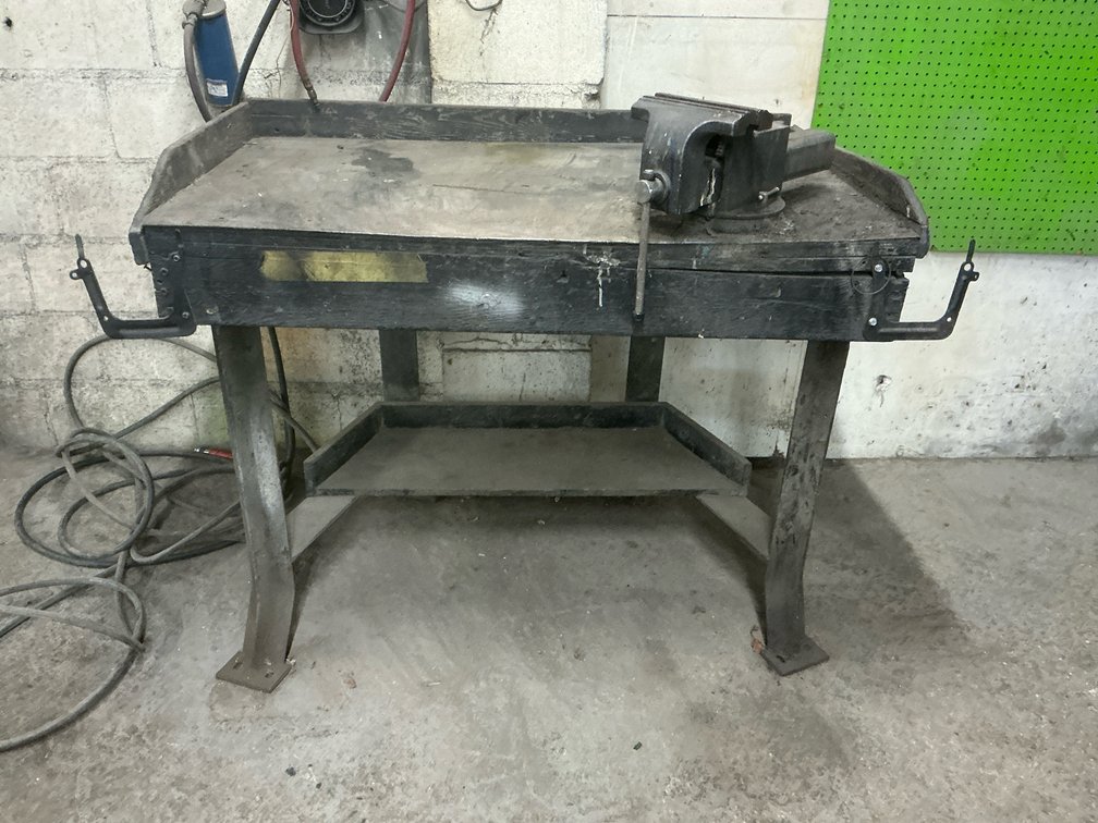 Industrial Workbench With 8" Bench Vise