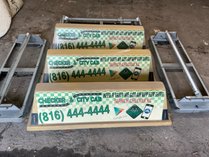 Checker Taxi Roof Signs And Frames