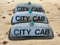 City Cab Taxi Roof Signs