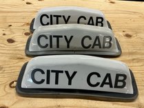 City Cab Taxi Roof Signs