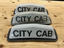 City Cab Taxi Roof Signs