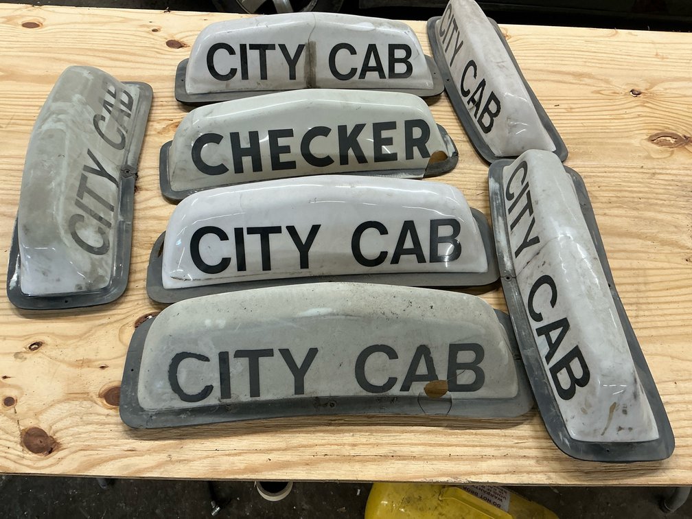 Taxi Cab Roof Signs