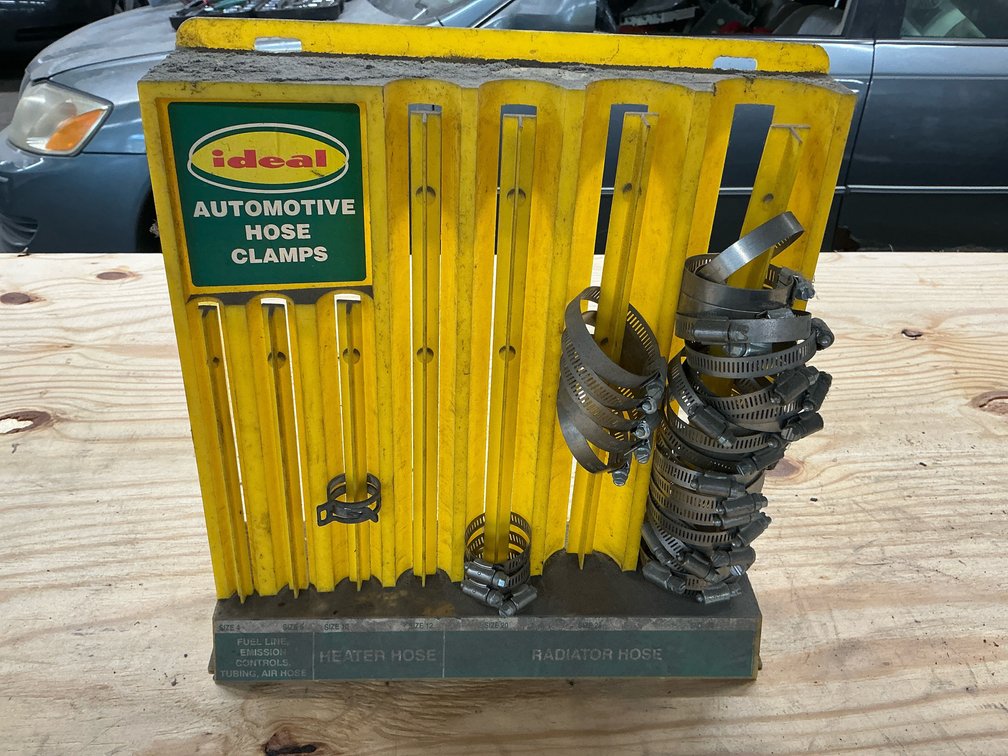 Ideal Automotive Hose Clamp Dispenser Rack