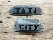 Taxi Cab Roof  Signs