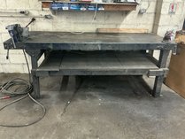 Steel Workbench With Wilton 5â Bench Vise