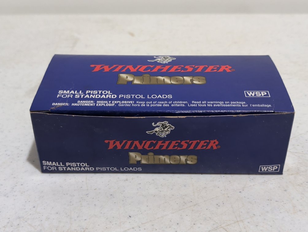 Winchester Small Pistol Primers