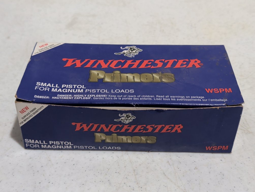 Winchester Small Pistol Primers
