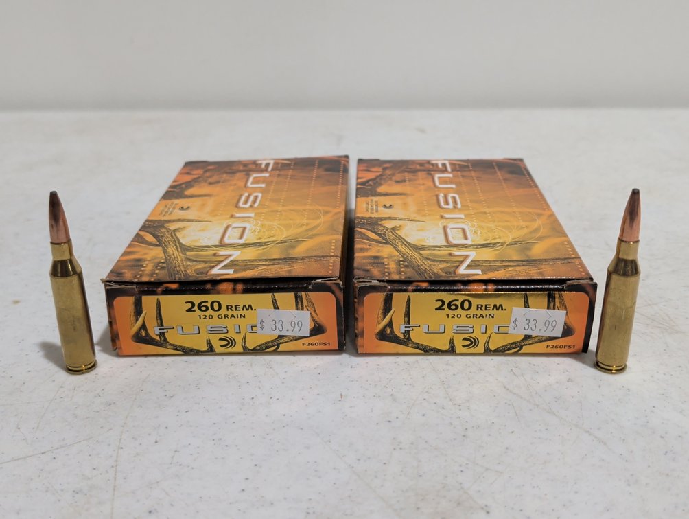 Fusion .260 REM Ammunition