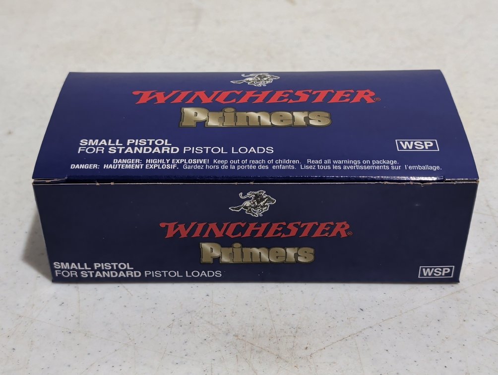Winchester Small Pistol Primers