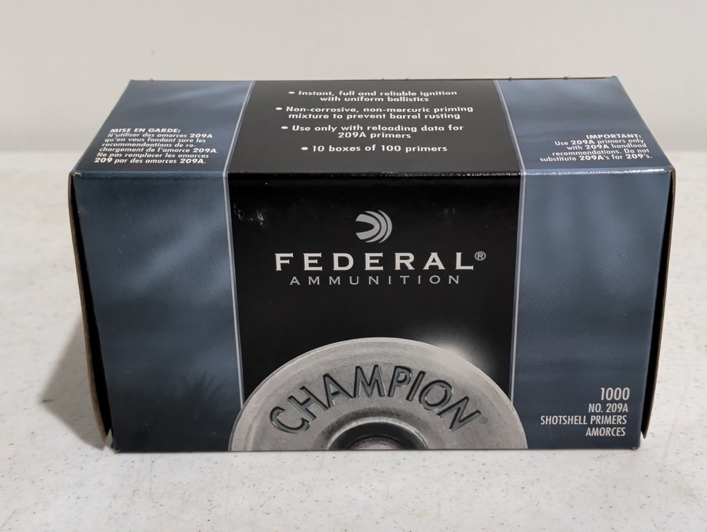 Champion Federal Shotshell Primers