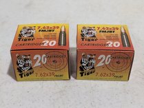 Golden Tiger 7.62x39 Ammunition