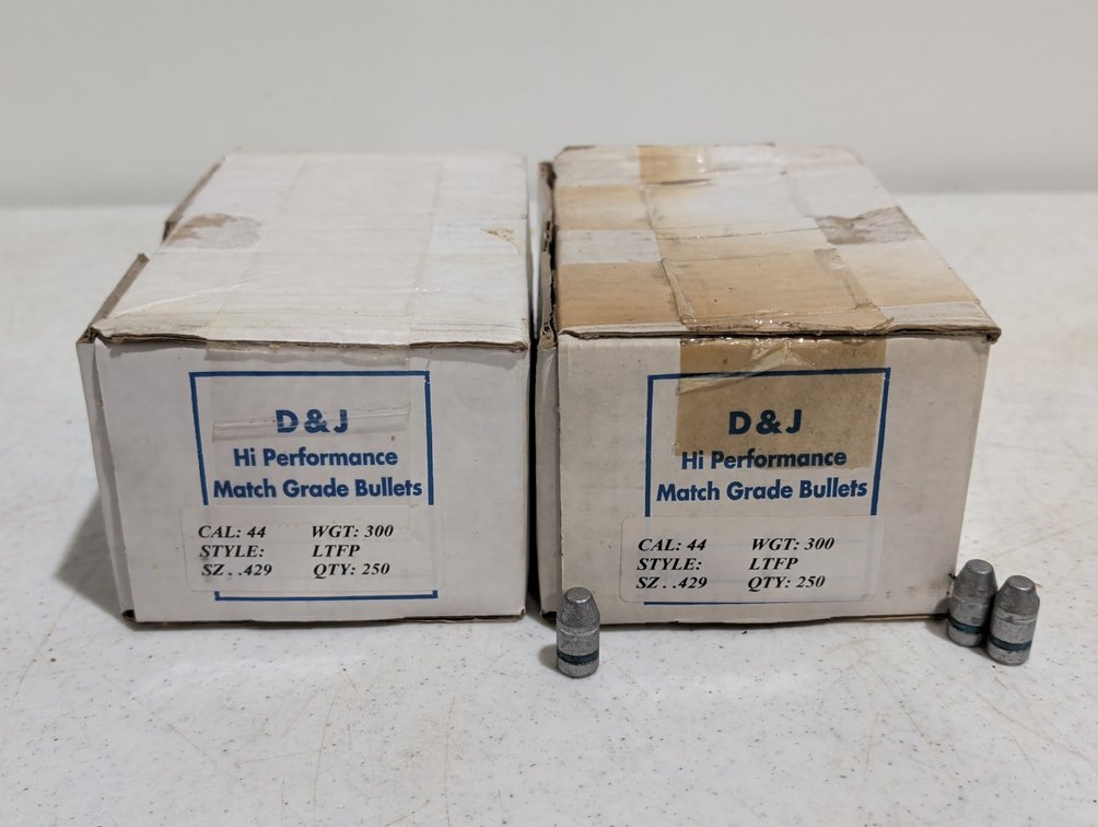 D&J 44 Cal Bullets
