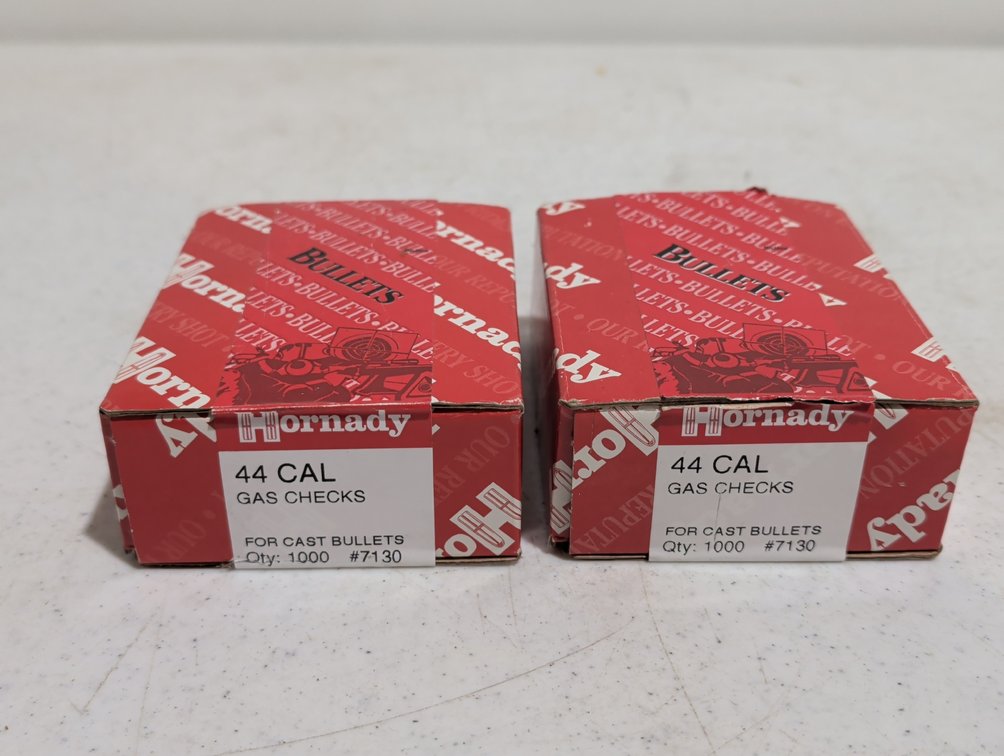 Hornady 44 Cal Gas Checks