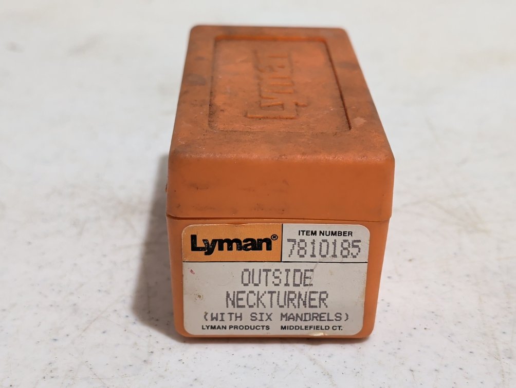 Lyman Outside Neck Turner