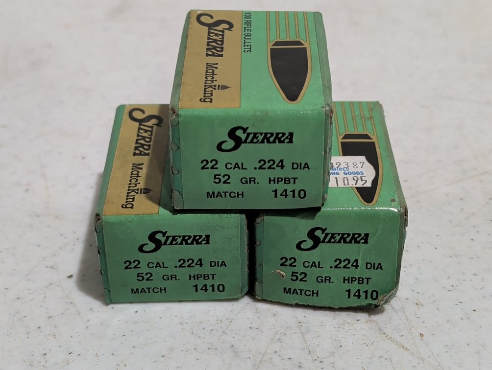 Sierra .22 Cal Bullets