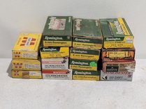 Assorted Spent Ammo And Boxes