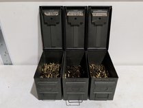 Ammo Cans With Mixed Brass