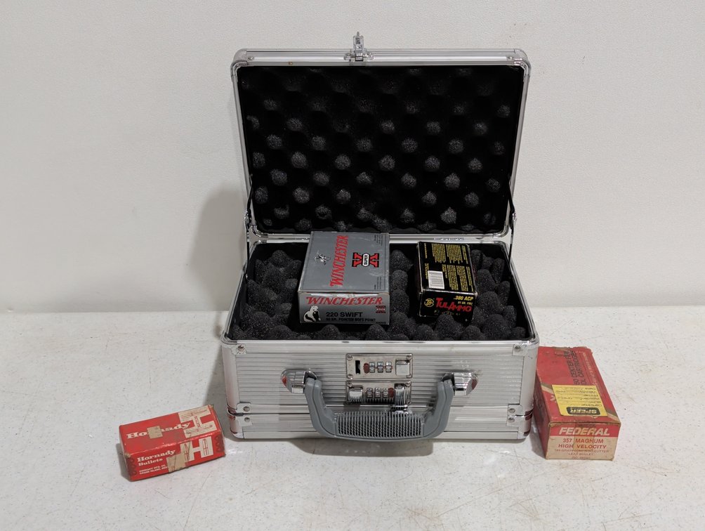 Mixed Ammo With Padded Case