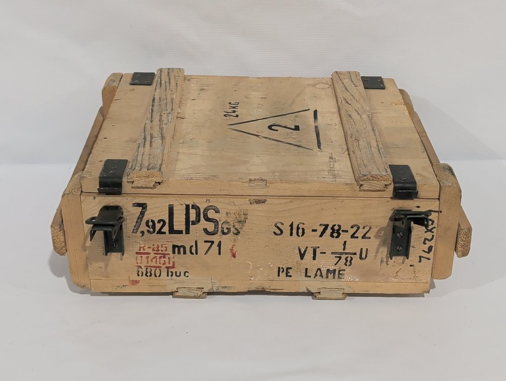 Wooden Ammo Crate
