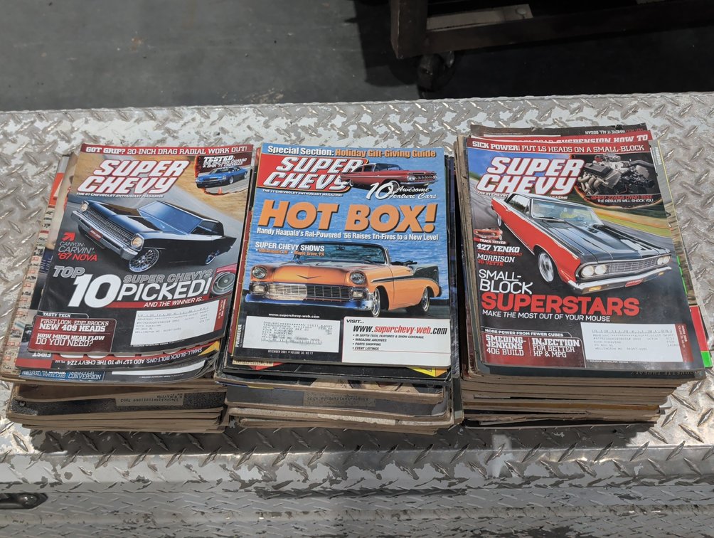 Super Chevy And Hot Rod Magazines