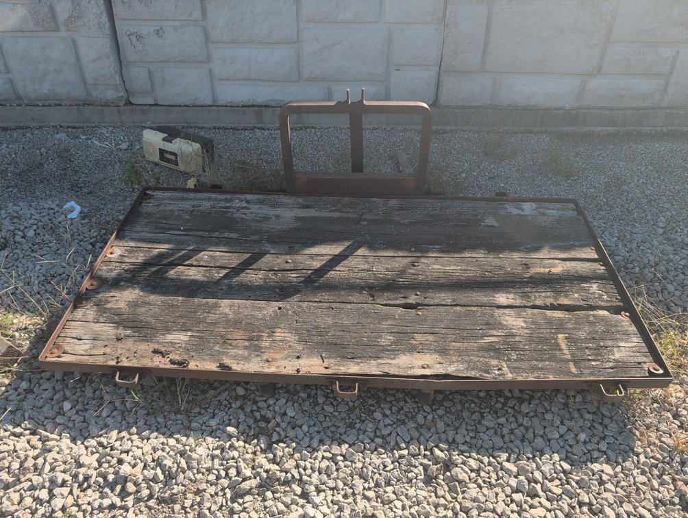 Wood Deck 3-Point Hitch Carryall Platform