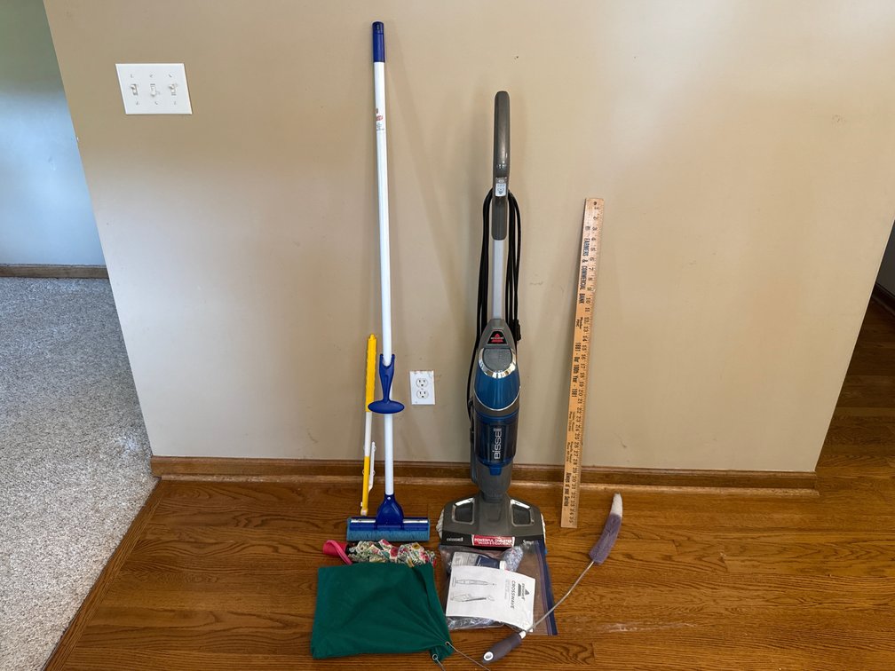 Bissell Symphony Vacuum And Steam Mop Lot