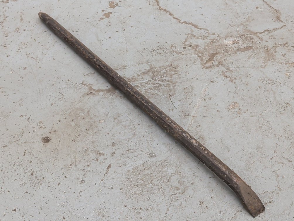 Forged Steel Pinch Point Pry Bar