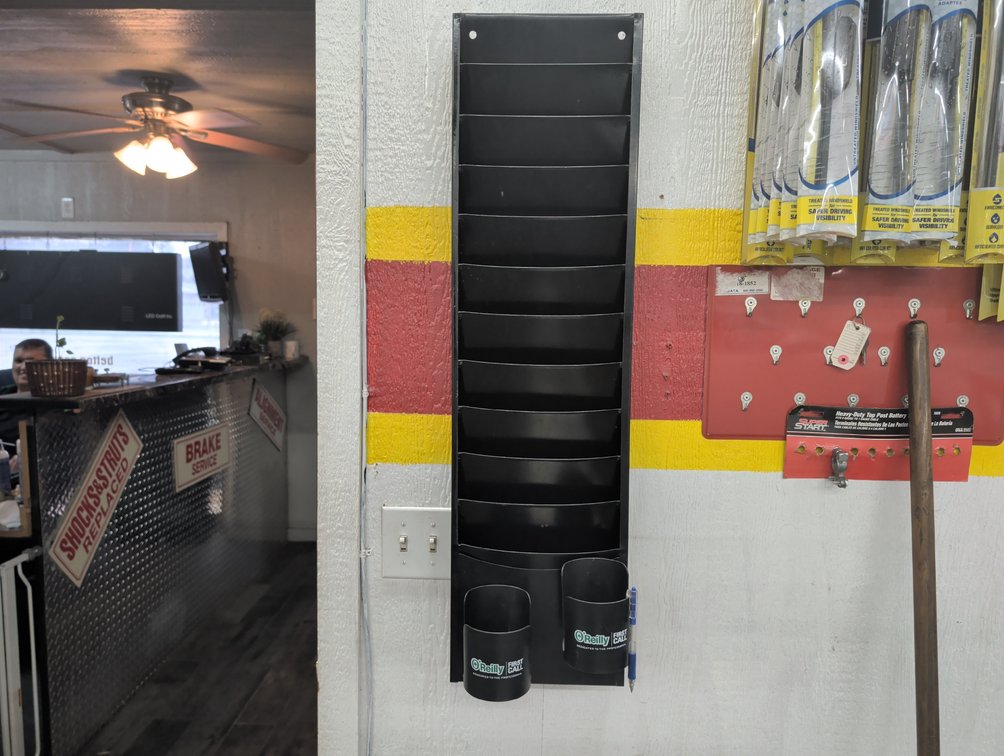 O'Reilly Wall Mount Document Organizer