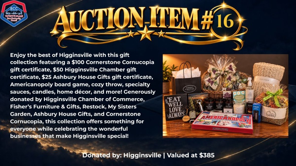 City Of Higginsville Chambers Package