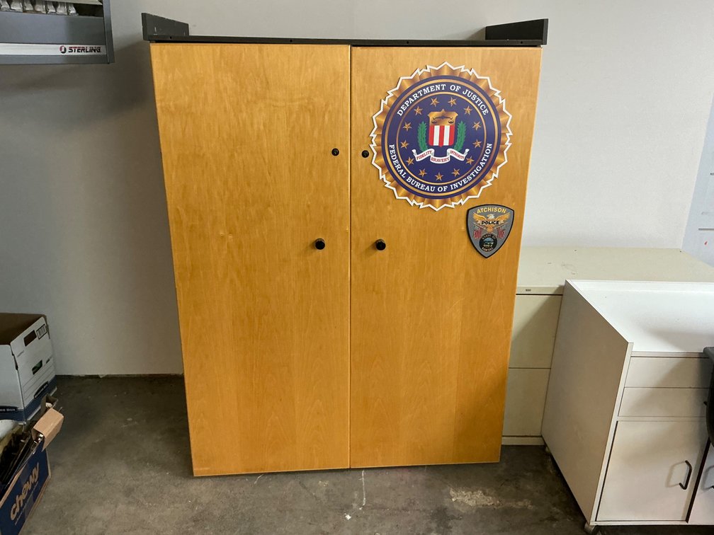 Two Door Office Workstation Cabinet