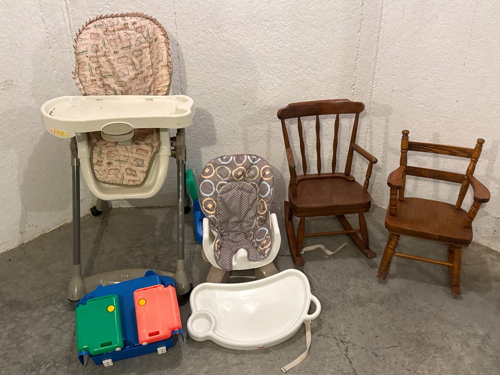 Children's Seating And High Chair Lot
