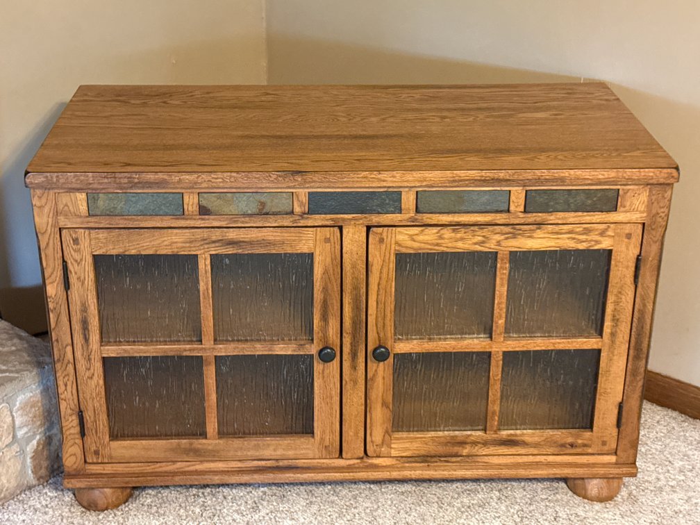 Two Door Media Cabinet