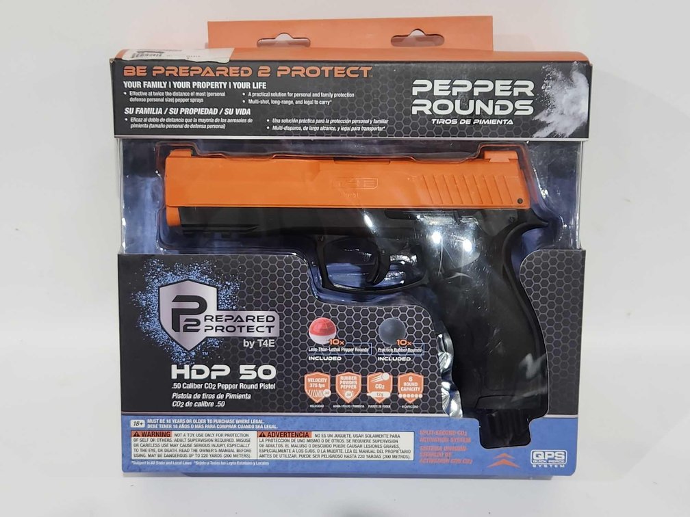 .50 Caliber Pepper Round Pistol