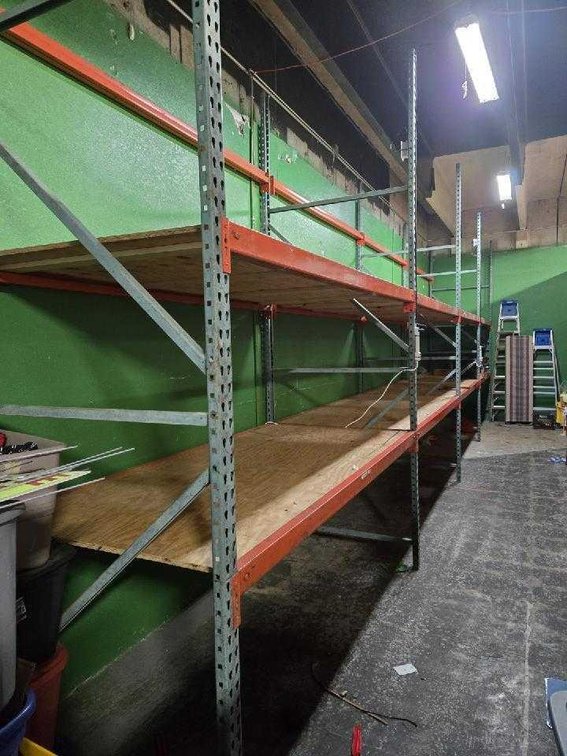 64' Pallet Shelving 