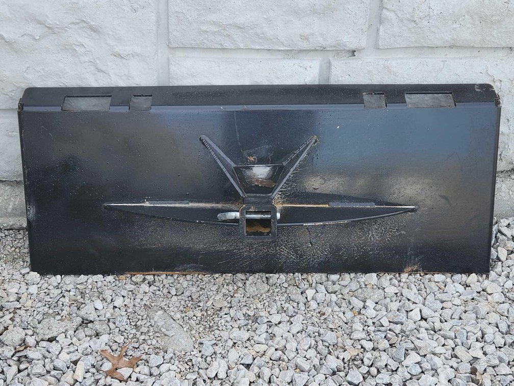Skid Steer Flat Gusset Receiver Hitch Trailer Mover 
