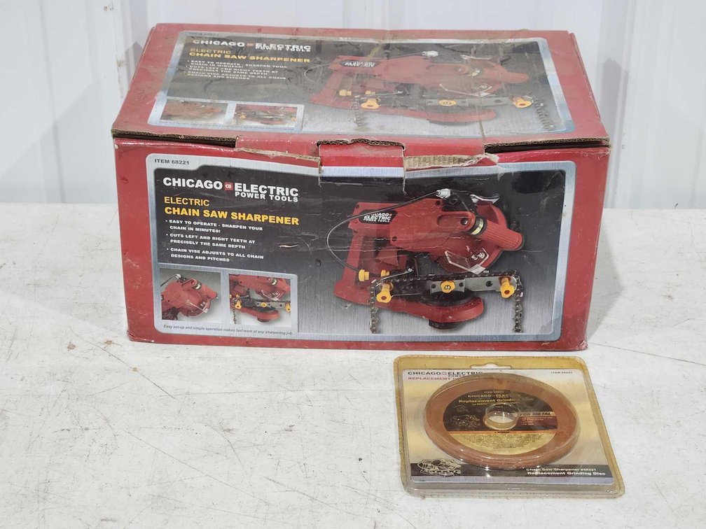 Electric Chain Saw Sharpener 