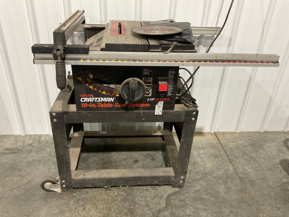 Craftsman 10” Table Saw
