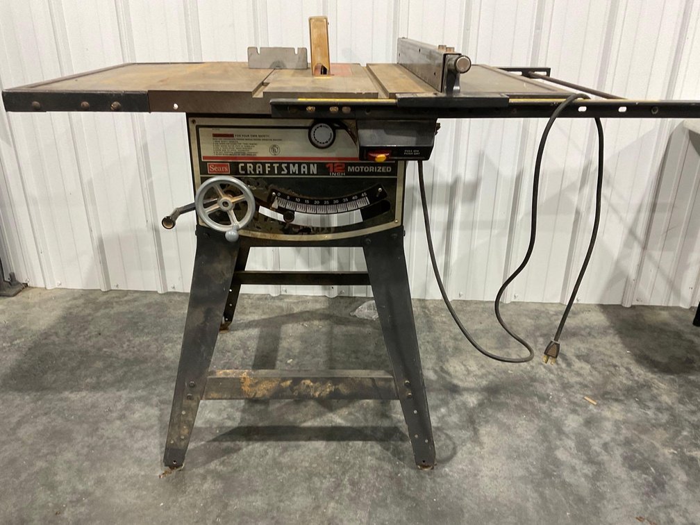 Craftsman 12” Table Saw 