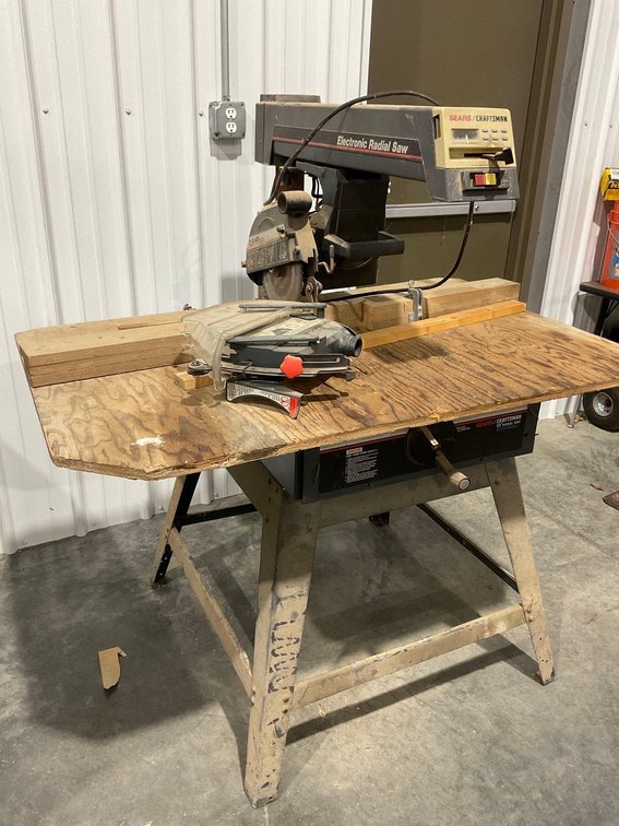 Craftsman Electronic Radial Arm Saw 